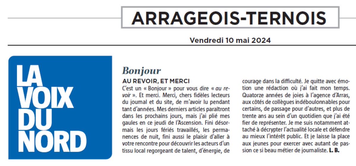 Laurent Boucher tweet media