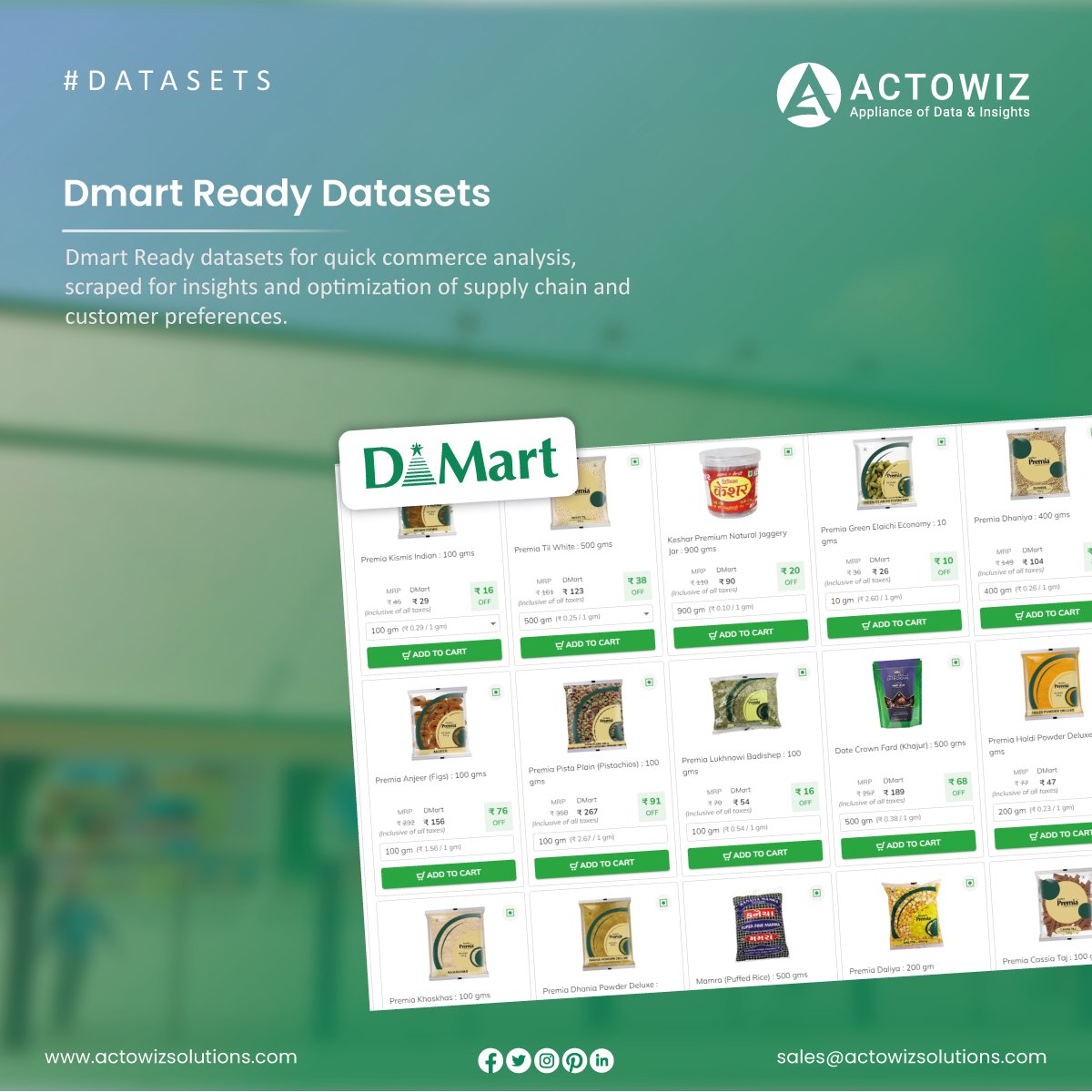 actowizsolution's tweet image. Revolutionize your #retailstrategy with Dmart Ready Datasets&apos; cutting-edge #scrapingsolutions.

actowizsolutions.com/dmart-ready-da…

#DmartDatasets #DmartReadyDataMonitoring #DmartReadyAssortmentStrategies #MultiPincodeAssortmentwithDmartReady #actowizsolutions #usa #Uk #Uae