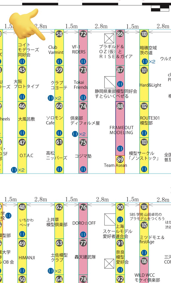 遅ればせながら告知いたします。 静岡ホビーショーにて、製作途中で恐縮ですが1/100スターゲイザー展示させていただきます！あとアビスとフォビドゥンも。 南E-58 「Club Varmint」です。二日間よろしくお願いします！