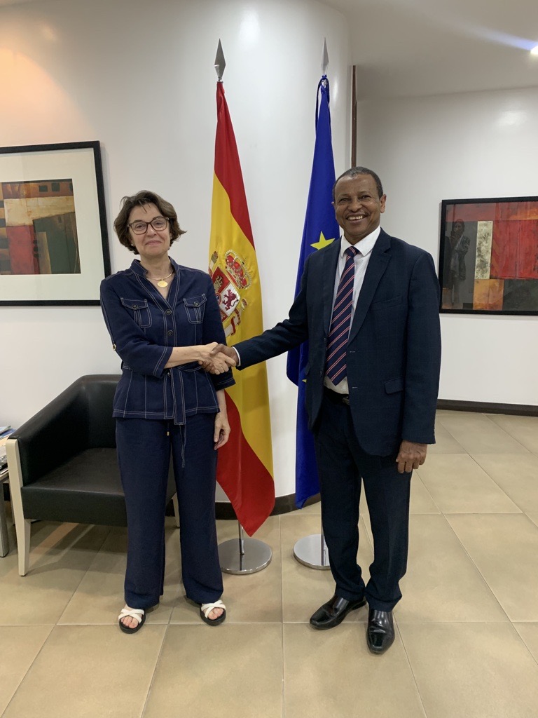 Excellent meeting with Ambassador Christina Diaz Fernandez-Gil at @EmbEspKenia 🇪🇸. Thank you for our ongoing collaboration in unified humanitarian and development actions to contribute to Somalia's National Development Plan and reduce food insecurity.