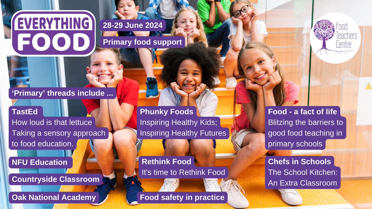 #primaryschool teachers, interested in food #cpd? Join us for Everything Food & plan your training. Fab speakers on a range of issues! Details ⤵️ food-teachers-centre.cademy.co.uk/everythingfood