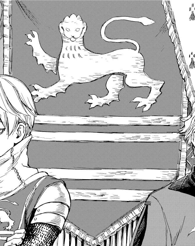 そろそろこの妙ちきりんな獅子の紋章について言いわk…説明しようと思う。
何が妙かというと実はこの獅子、だいぶオリジナルデザインなのです。
まず紋章に獅子というのはかなりメジャーな意匠だ。