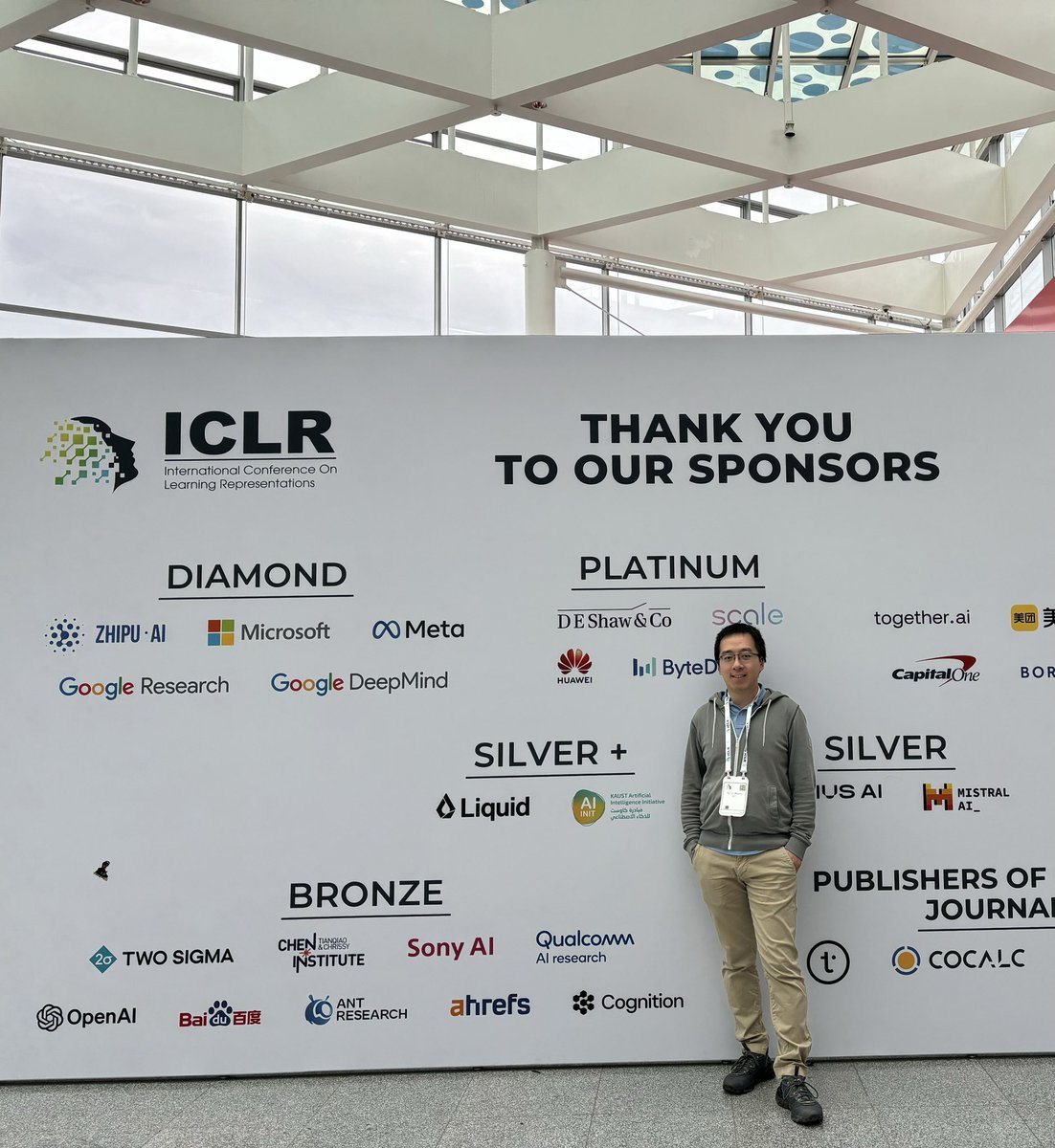 BruceGeLi's tweet image. Having great pleasure from presenting our work in temporally correlated RL (github.com/BruceGeLi/TCE_…) in #ICLR2024 and enjoying a lot of fun in #Vienna