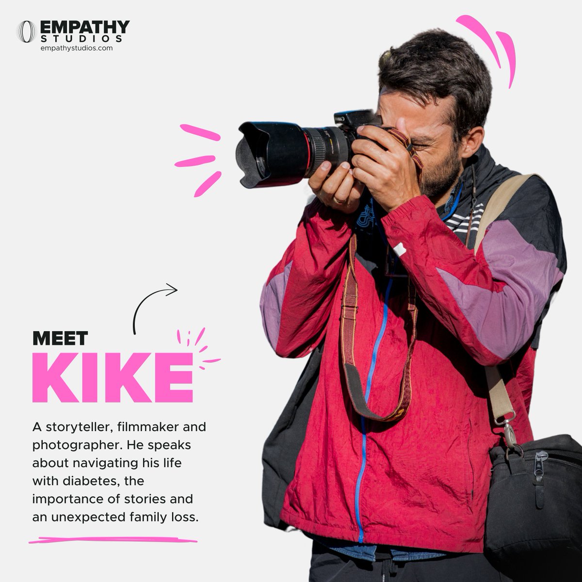 💫 Meet Kike - the fifth incredible human of 'The Empathy Programme'! Registrations for our full programme of cinematic films & resources go live in only 3 DAYS! ⏰ In the meantime, access our trial pack: empathy-week.com/programmetrial #Empathy #Edutwitter #Teachers