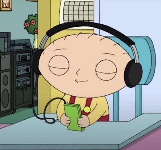 me listening to the same songs on repeat everyday