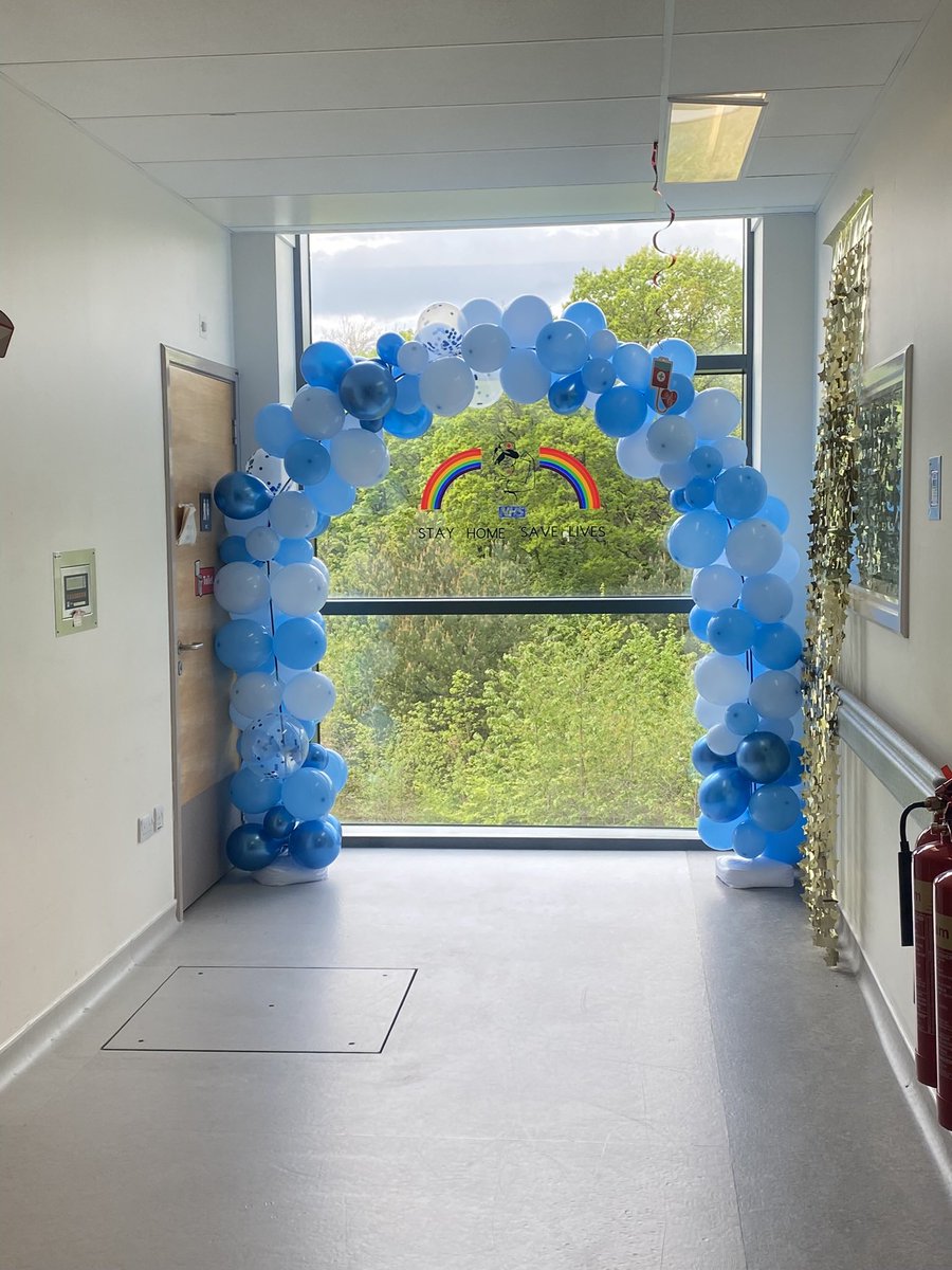 B23 ready to celebrate the hard working team! #NHS #NursesDay #Orthopaedics <a href="/NHSForthValley/">NHS Forth Valley</a> <a href="/fv_quality/">NHS Forth Valley Quality Team</a> <a href="/Dodd68Fra/">Frances Dodd</a> @karen_goudie <a href="/tross1504/">Tracy.Ross</a> #staffwellbeing <a href="/PamelaS98393877/">Pamela Scott</a>