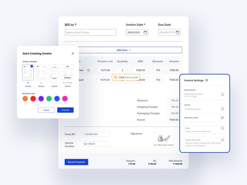 Download Invoice Creationmade by @nashatwork at: 👉 uplabs.com/posts/invoice-…