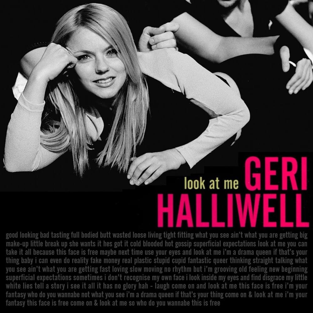Geri Halliwell released her debut solo single 'Look At Me' #OnThisDay 25 years ago