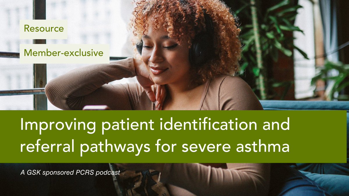 In this PCRS podcast, sponsored by GSK, Helena Cummings is joined by Dr Hitasha Rupani and Holly Hayward to dive into the intricacies of severe asthma and the differences between better controlled and uncontrolled asthma. Members can login to listen 🎧 ow.ly/Qpca50RyoZJ