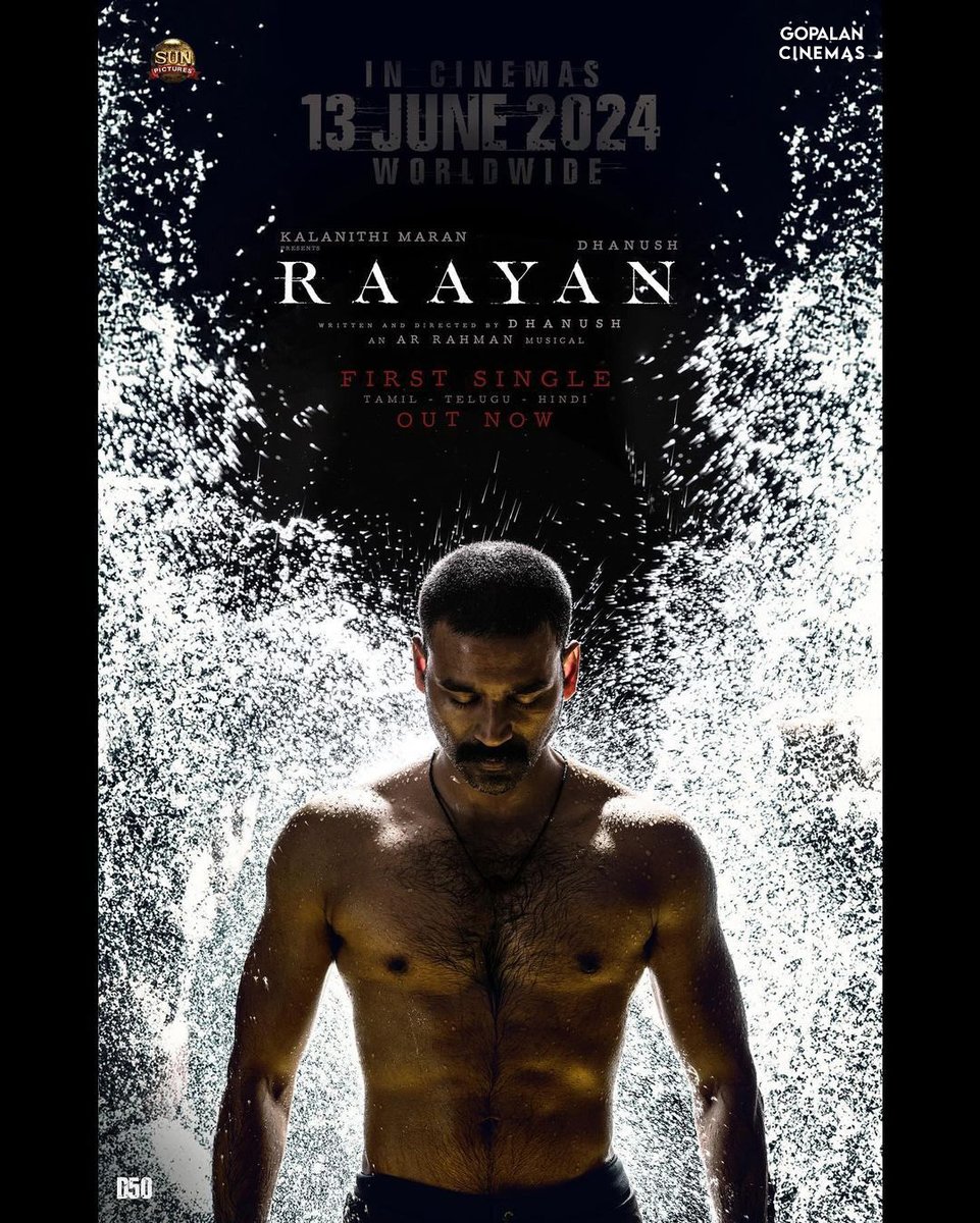 #AdangaathaAsuran oda aattam aarambam! 🔥 #RaayanFirstSingle out now! #Raayan in Gopalan Cinemas from June 2024 #Gopalan #Gopalancinemas #Cinemas #Raayan #firstlook