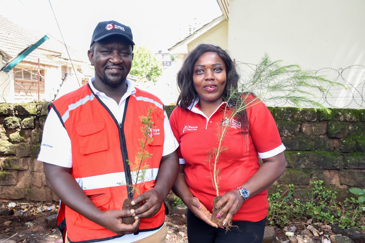 On this National Tree Growing Day, the Kenya Red Cross reaffirms its commitment to aiding the National Government in its efforts to increase the country's tree cover. Happy National Tree Growing Day.