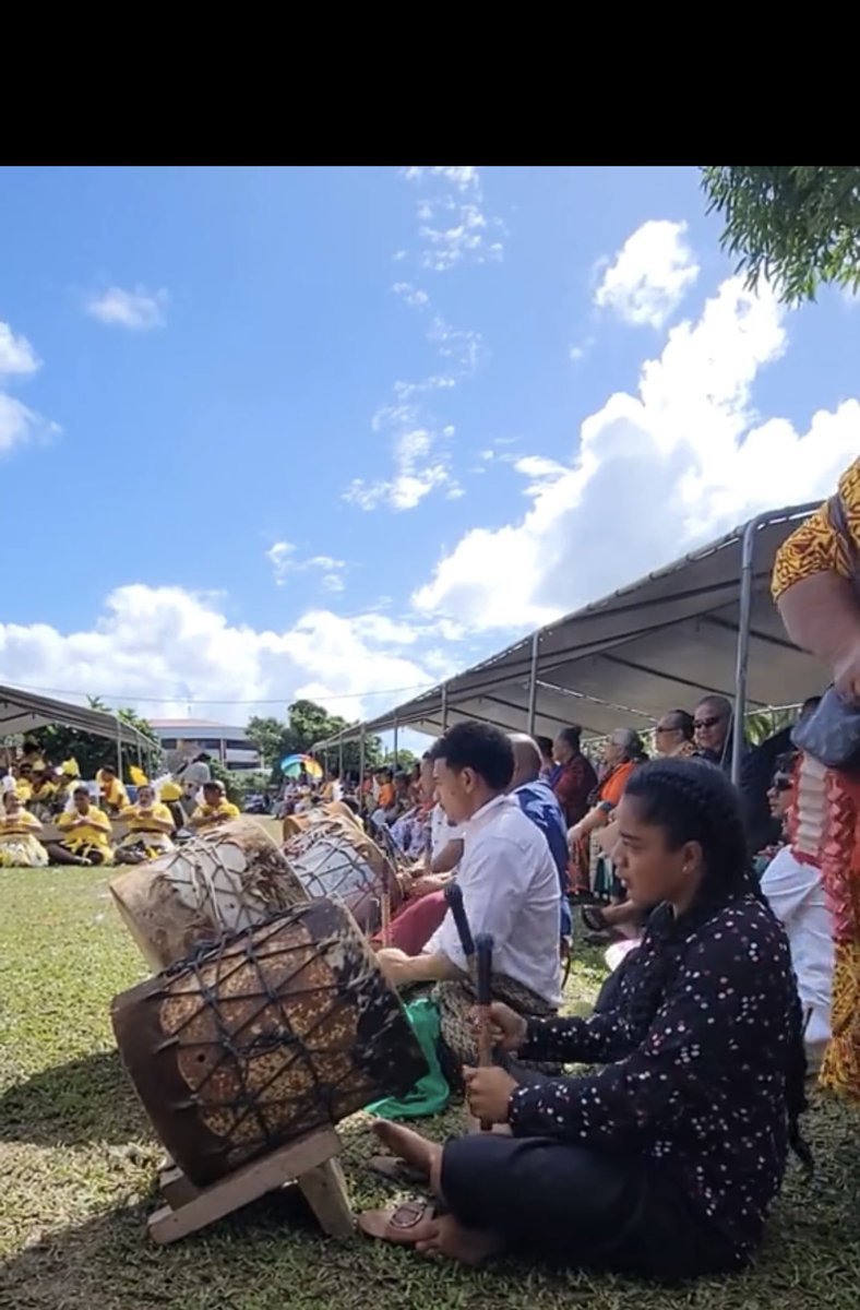 Kudos to this young lady for holding her own &amp; a stellar performance. Ta nafa is traditionally done by men and it is a grueling job especially during rehearsals. The precision one has to keep up is both physically and mentally demanding but I imagine very rewarding.
