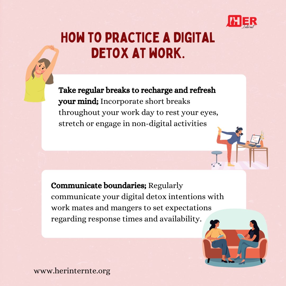 Our office hours and attention are often dominated by screen time from 9 to 5 or even longer hours, so much that we easily overlook our well-being. Here’s how you can implement a digital detox while in the workplace to prioritize your health and productivity. #MHAM2024 #unlug