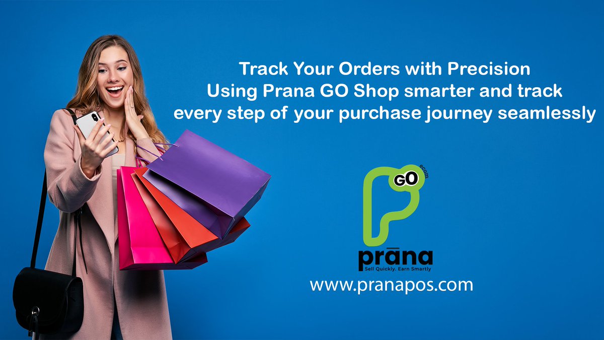 Shop smarter with Prana GO! Track every step of your purchase journey seamlessly. Say goodbye to uncertainty, hello to precision Visit our website: pranapos.com/index.php/e-co… Schedule a personalized product demo: +91 7032655831 . . #PranaGo #DigitalStore #Ecommerce #DigitalRetail