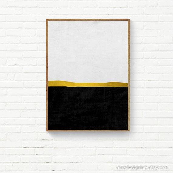 Black White Gold Minimalist Digital Painting, Original Golden Wall Art, Abstract B&W Wall Art, Minimalist Abstract Landscape by EmcDesignLab #ModernDesign #AbstractArt #MidCenturyModern #InteriorDesign #ColorfulArtworks #AbstractPrints #ModernDecor 
ift.tt/UgDbniR