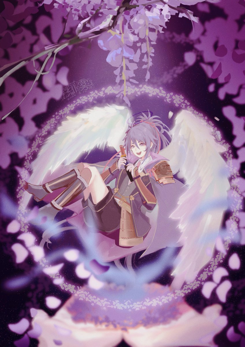 #5月9日は不動行光極実装記念日  
不动你就是小天使啊😇🤲
（迟到了一天不好意思）