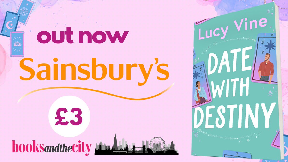 Doing a Big Shop in @sainsburys this weekend? Don't forget to grab a copy of @Lecv's laugh-out-loud new romance #DateWithDestiny will you? 'A perfect rom-com' LINDSEY KELK simonandschuster.co.uk/books/Date-wit…