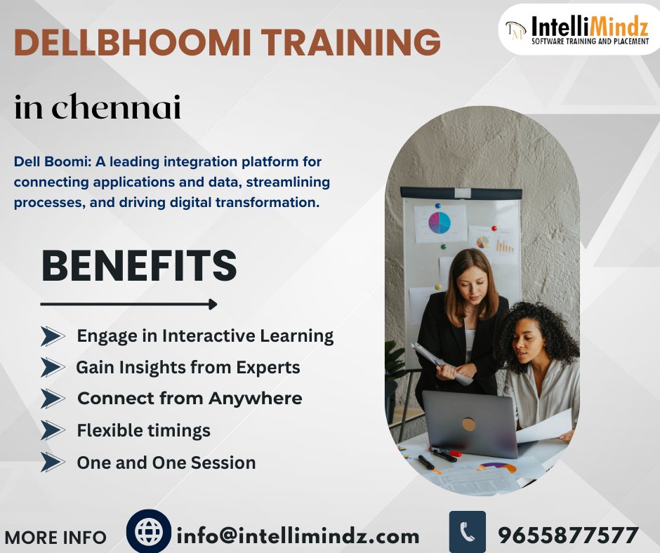 Enhance Your Expertise with Advanced Training Programs at Intellimindz. If you have any questions, please don't hesitate to reach out to us at +91 9655877677 or visit our website @ bit.ly/4cRIebP #OnlineLearning #Students #Employment #CareerOpportunities #Intellimindz