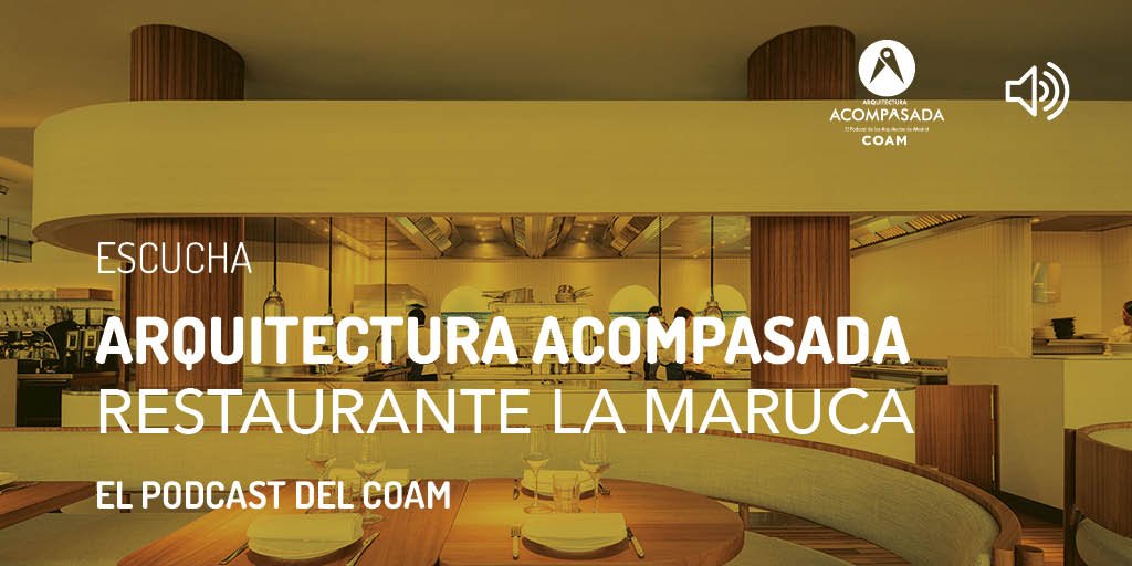 ¡Nueva entrega de Arquitectura Acompasada! En esta entrega, visitamos el restaurante que @maruca_madrid tiene en López de Hoyos con @MParedesRamirez y los arquitectos de Estudio Zooco: una evocación del mar y de Santander en pleno Madrid. 👉 spotify.link/ZeVzQlAWsJb