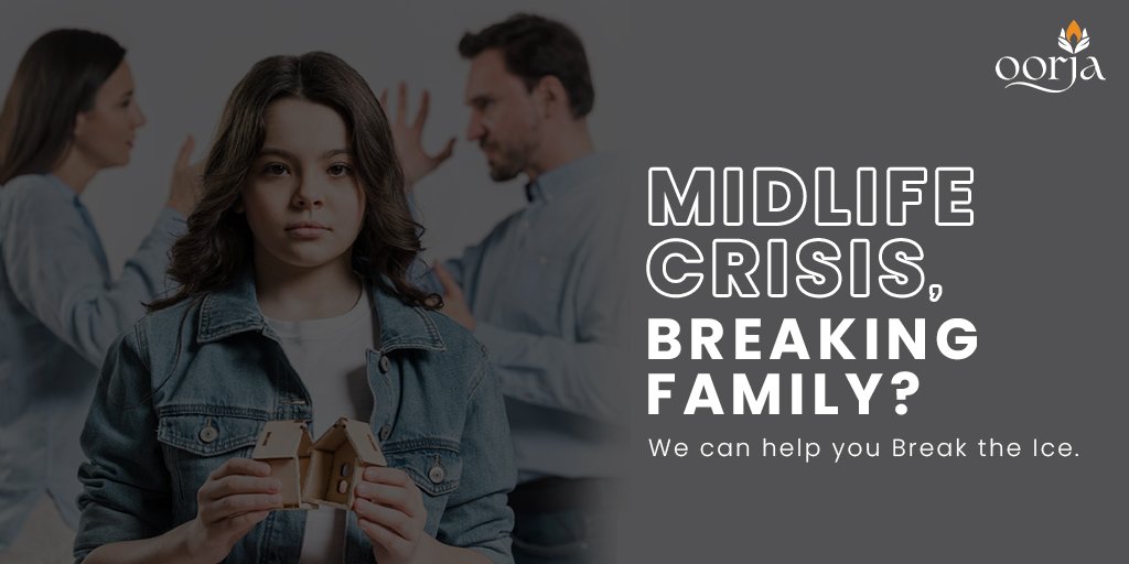 Navigating a midlife crisis without breaking the family bond can feel like walking on thin ice. Let Oorja Retreats help you find solid ground and reconnect with your loved ones. 

#MidlifeCrisis #FamilyWellness #OorjaRetreats