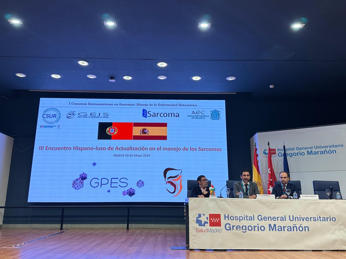 AEC Sarcomas (@sarcomasaec) on Twitter photo Empezamos! #IIIEncuentrohispanolusosarcomas Nos espera un día emocionante de formación y actualización multidisciplinar en #sarcomas <a href="/aecirujanos/">aecirujanos</a> <a href="/GrupoGeis/">GEIS</a> <a href="/SelnetH2020/">Sarcoma European LatinAmerican Network (SELNET)</a> Empezamos! #IIIEncuentrohispanolusosarcomas Nos espera un día emocionante de formación y actualización multidisciplinar en #sarcomas <a href="/aecirujanos/">aecirujanos</a> <a href="/GrupoGeis/">GEIS</a> <a href="/SelnetH2020/">Sarcoma European LatinAmerican Network (SELNET)</a>