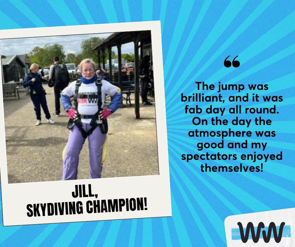 ⭐ A BIG shoutout to Jill who braved the skies in April, raising £1,300 with a charity skydive. 🪂 Jill did a fantastic job and smashed her fundraising target. We're so grateful for her support with the money raised helping us support bereaved children across the UK!