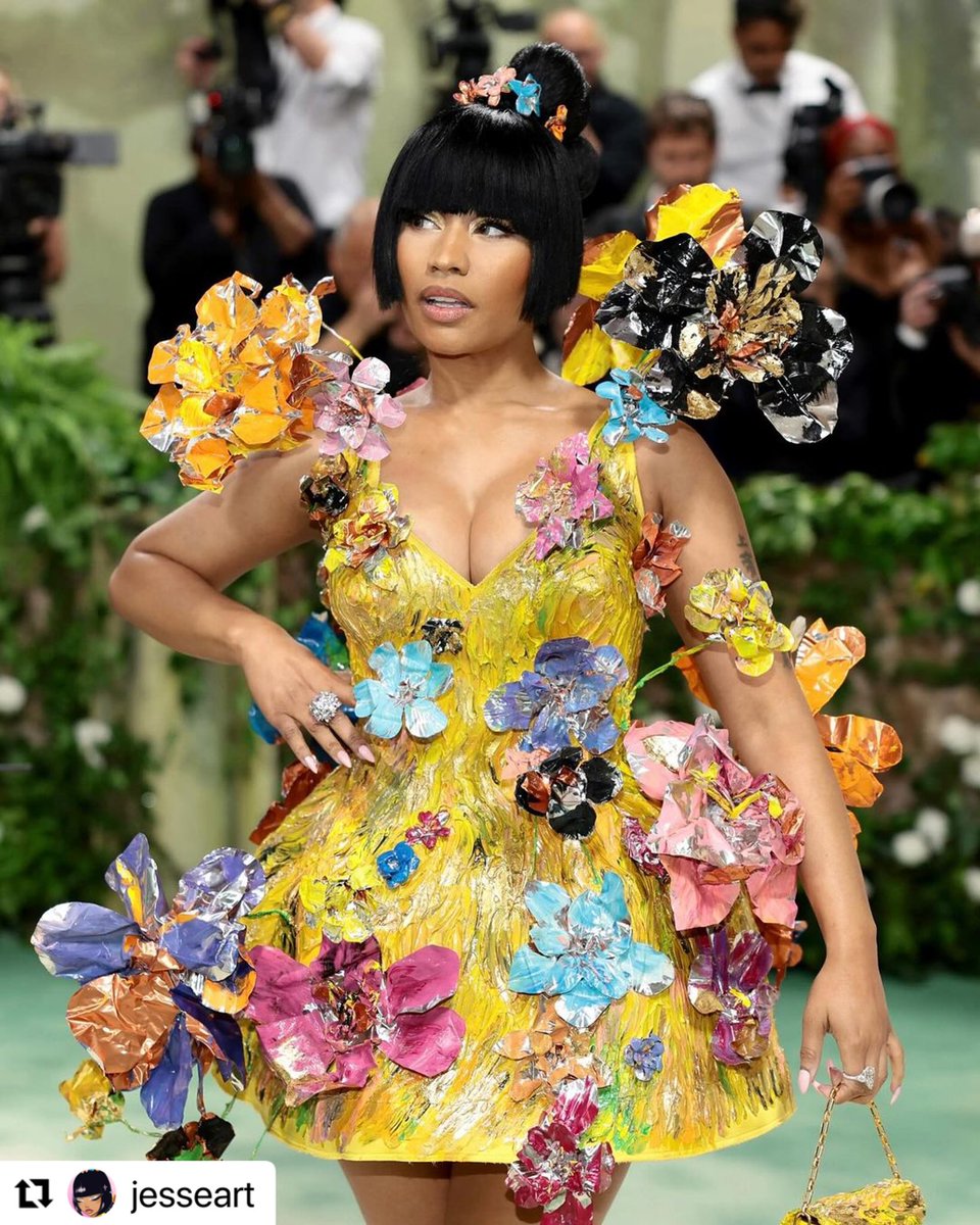 This is amazing. #NickiGala #NickiMetGala #MetGala