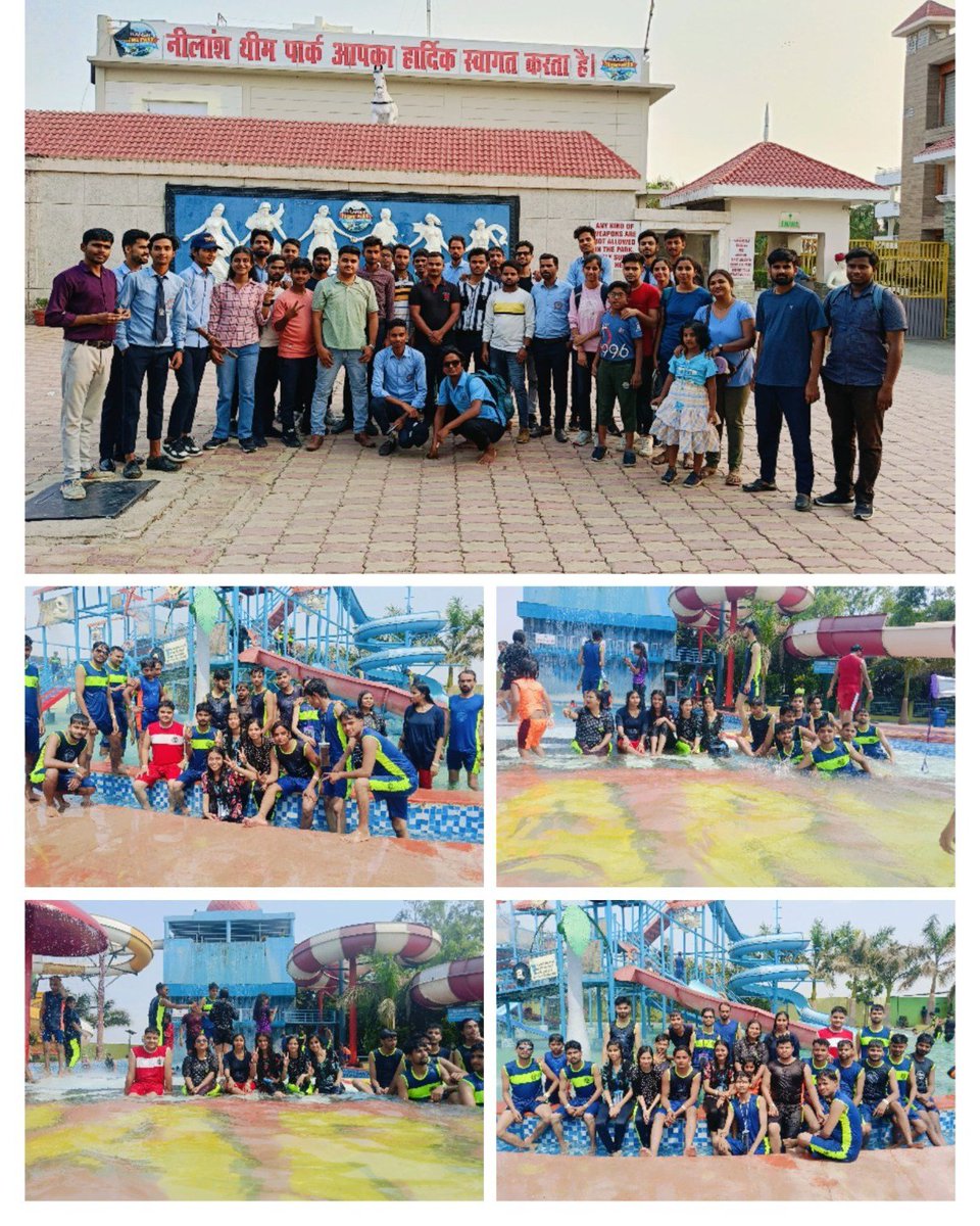Had a great time visiting Nilansh Water Park with the students of JSSingh Institute of Pharmacy. A perfect mix of fun and relaxation. Looking forward to more educational outings like this in the future. #studentengagement #learningoutsideofclassroom
