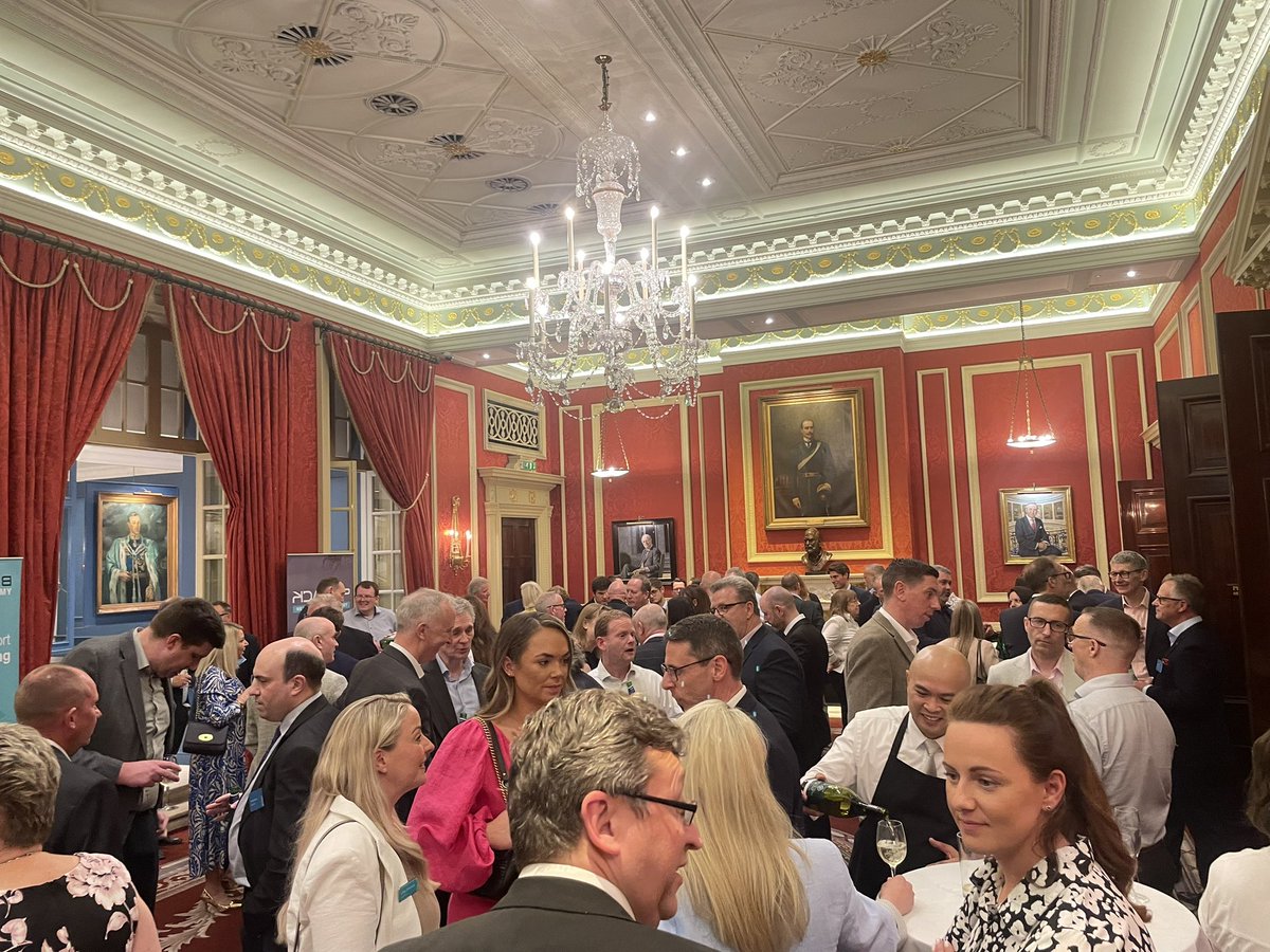 A great @backhousejones Spring reception last night at @RoyalAutomobile and good to see so many @CPT_UK members and industry colleagues