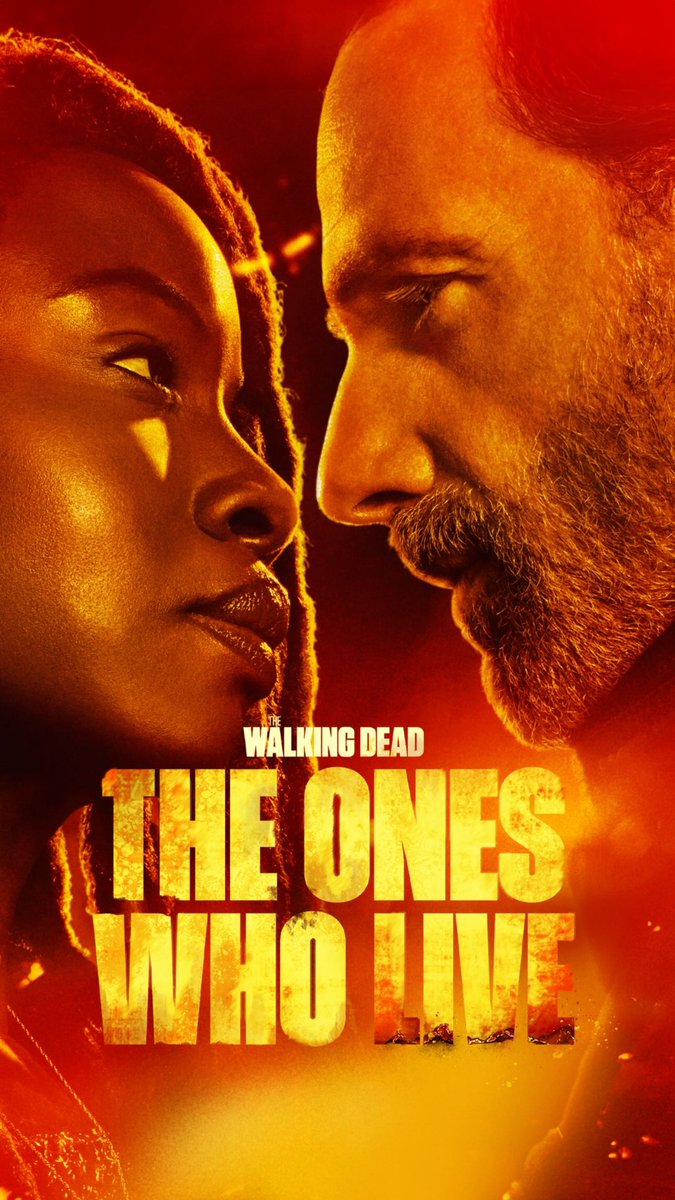 #TheOnesWhoLive Rick & Michonne Official Arts 

#AndrewLincoln 
#DanaiGurira