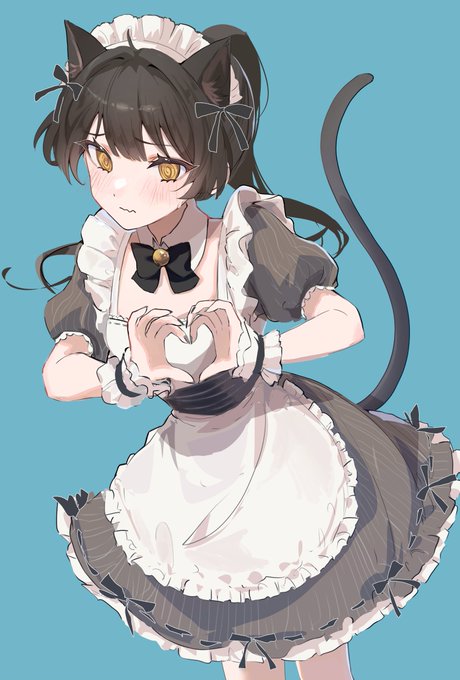 「猫耳 猫娘」のTwitter画像/イラスト(新着)