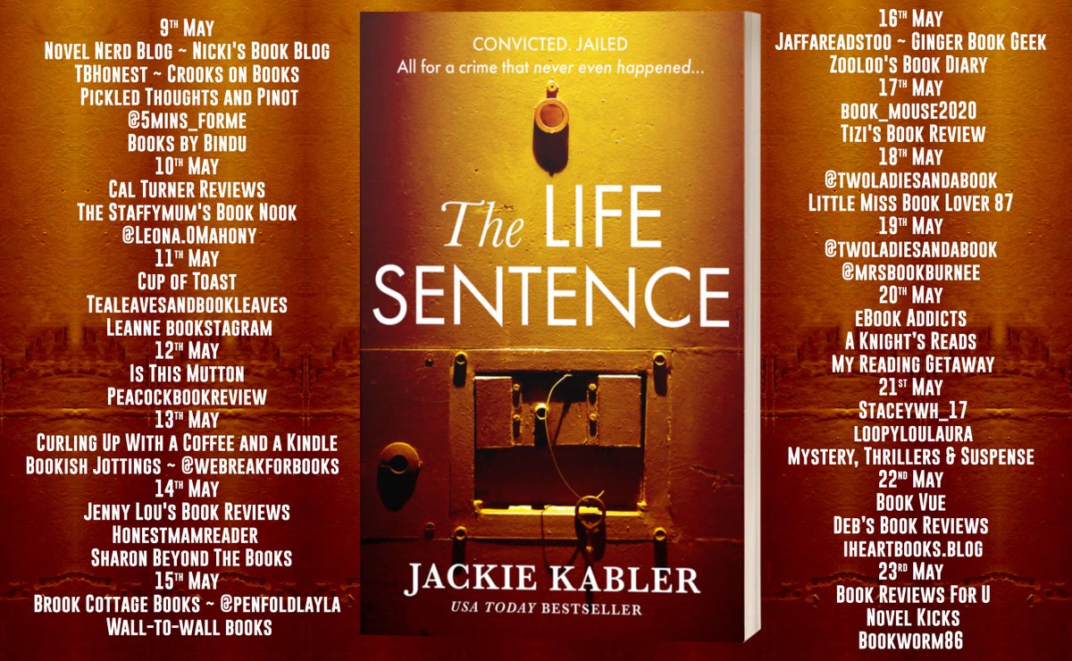 'Another thrilling read from this best selling author!' says @tigger1675 about The Life Sentence by @jackiekabler pickledthoughtsandpinot.wordpress.com/2024/05/09/blo…