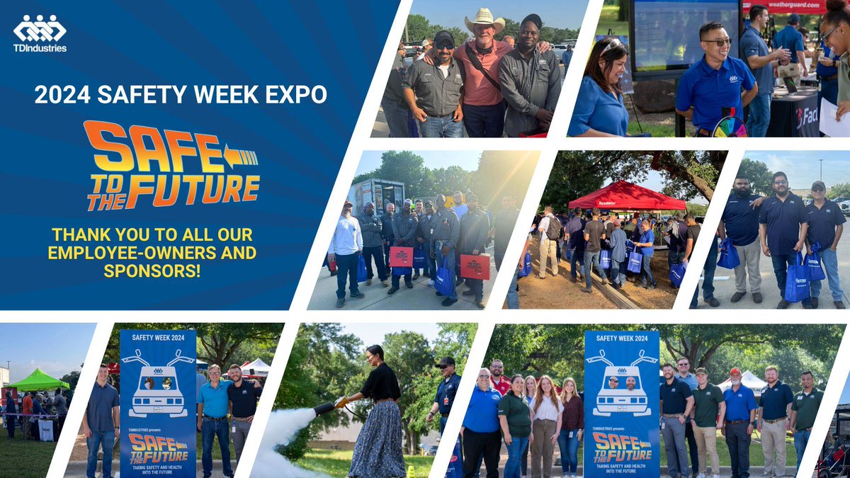 While #ConstructionSafetyWeek 2024 comes to a close, we remain committed to prioritizing safety year-round. A big thank you to all our employee-owners, vendors and customers who attended our Safety Expo in Dallas this week. #FiercelyProtect #SafeToTheFuture #Safety