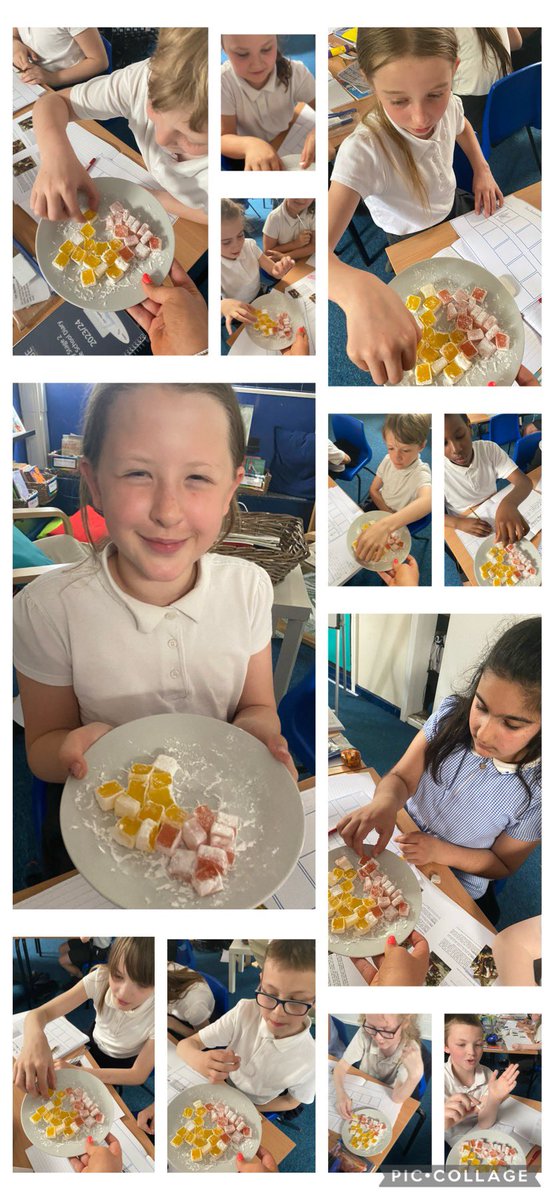 In our RE lessons, we have been looking at how the Christian teachings of ‘sin’ and ‘forgiveness’ are displayed in the literature: The Lion, The Witch and The Wardrobe. So, it only seemed right to try some yummy Turkish delight- just like Edmund! #GrangeRE <a href="/GrangeMissA/">GrangeMissA</a> Xx 🦁