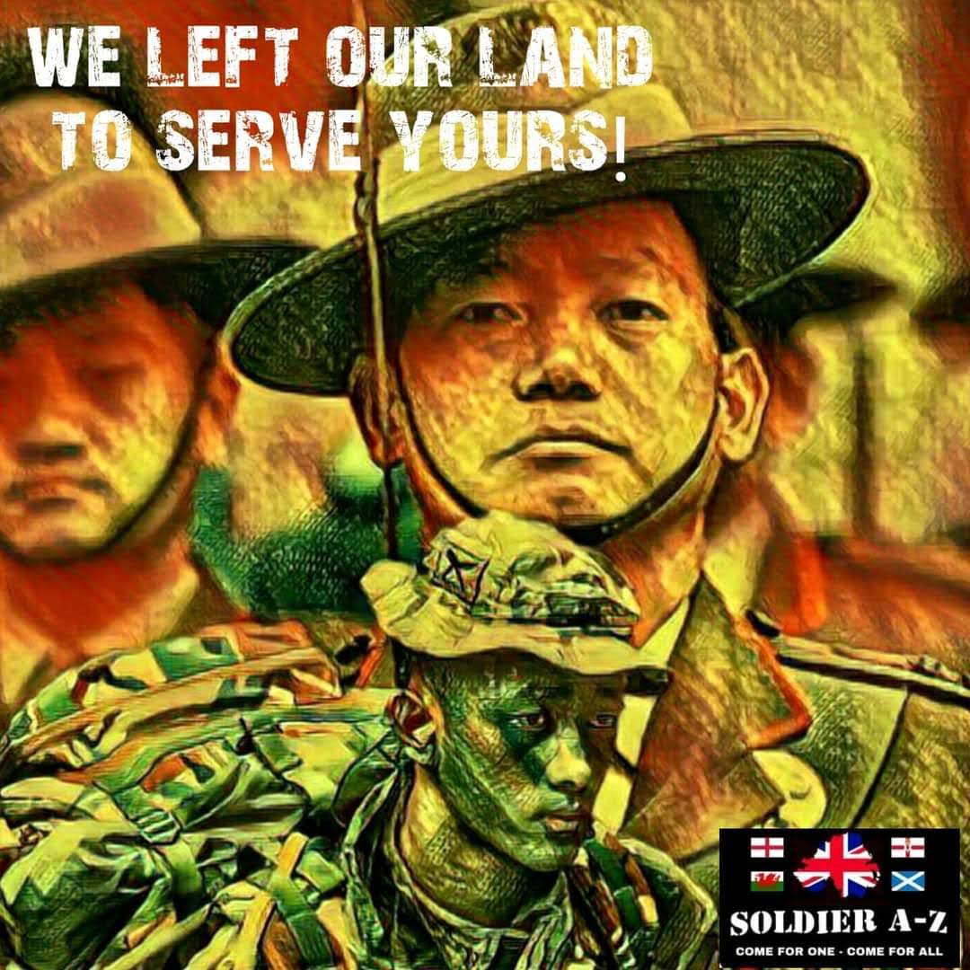 For those out there who wish to criticise our brothers,  Gurkhas.  They will always have my respect and gratitude.  Always. Over 200 years of loyalty.