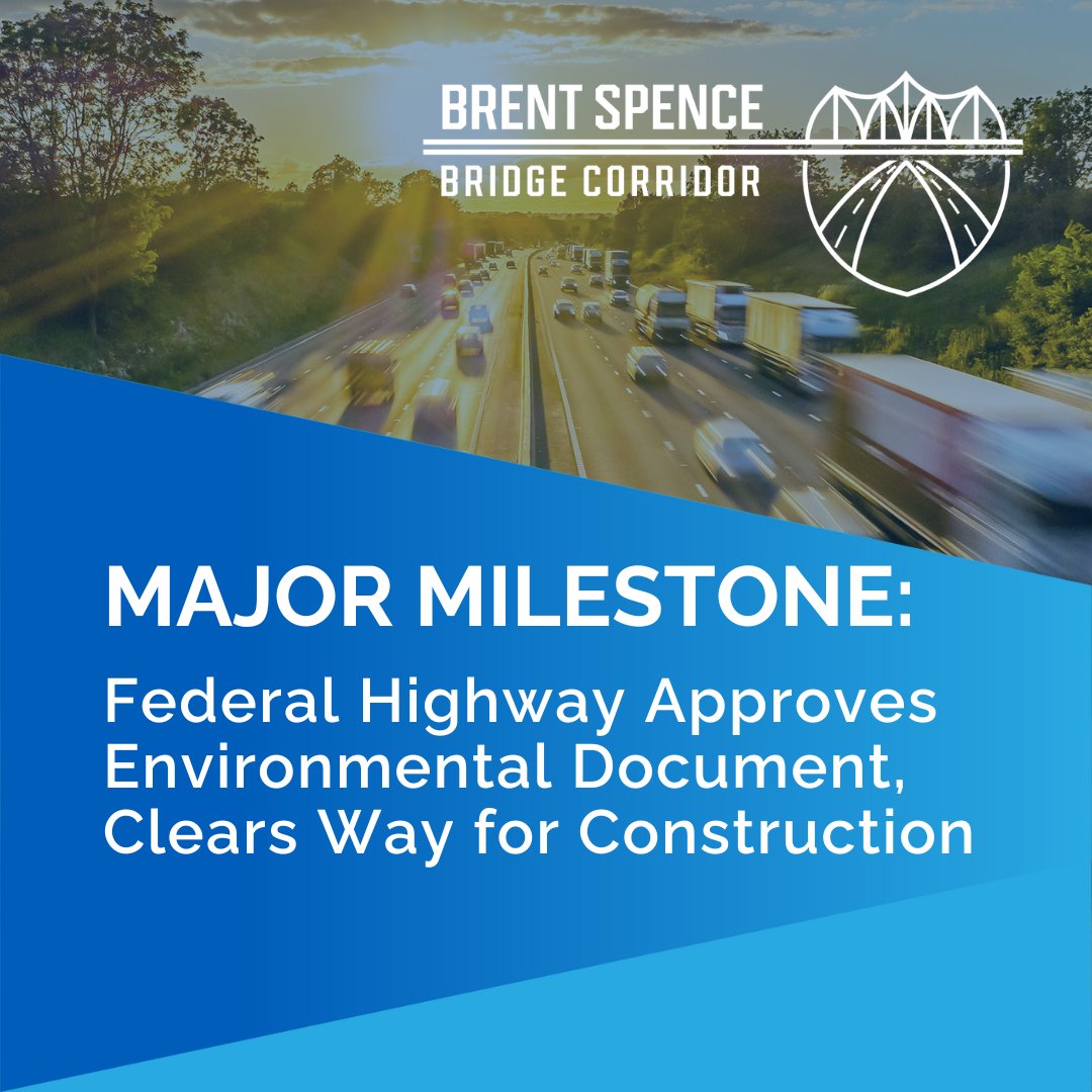 The @BSBCorridor Project reached a major milestone today when @USDOTFHWA determined it will not have significant impacts on the human or natural environment, clearing the way for the project to move ahead. Details in the release by @ODOT_Statewide & @KYTC bit.ly/4bakLkN