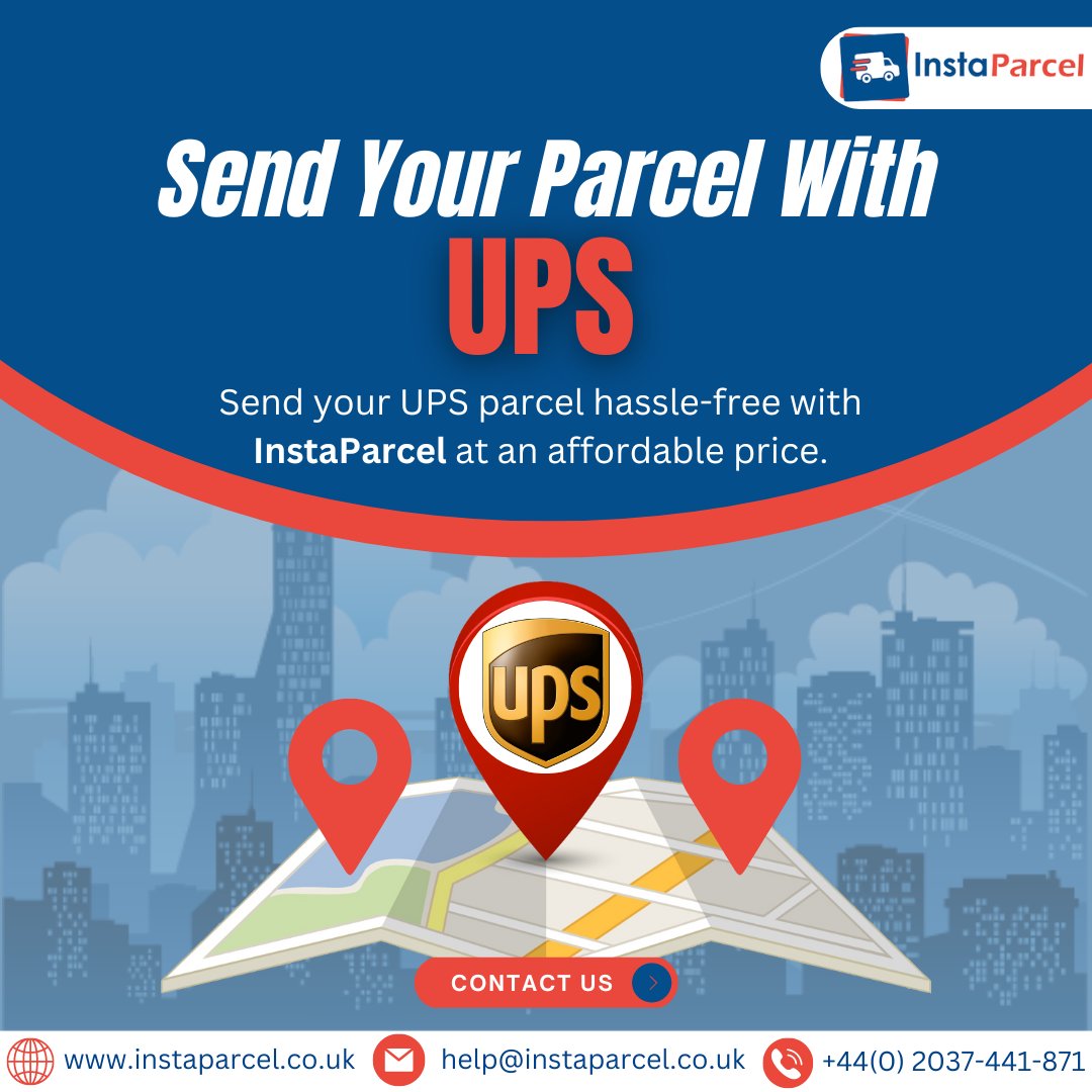 Experience seamless shipping with InstaParcel, Proud to Partner with UPS. Send your parcels hassle-free and with confidence. 📦✨
Visit us now: instaparcel.co.uk
.
.
#InstaParcel #DeliverySimplified #Parcel #Shipping #Delivery #UPS #shipping #ShippingIndustry