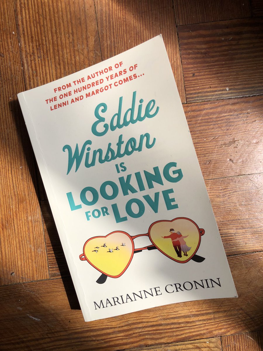 LOVED LOVED LOVED #EddieWinston @itsmcronin This book is pure joy and I urge you all to pre-order or/and add to your wishlists. Loved the characters, the pace, the style. Even the chapter headings and I don’t often read those (shhh) Smiled throughout. ❤️