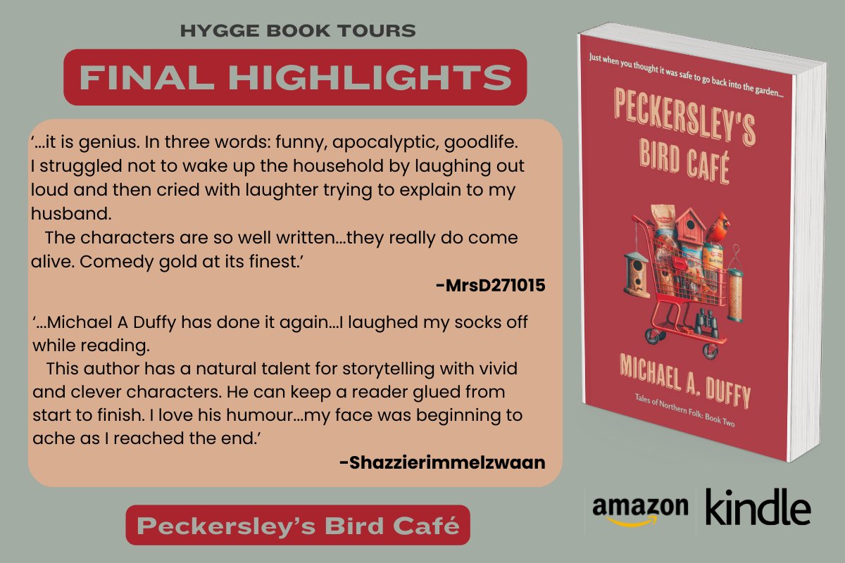 Well, what a note to end on!
What a fab tour this has been @michaelduffy001 🥳

#hyggebooktours #hygge #booktours #booktourorganiser #bookbloggers #bookstagram #authorpromo #supportingauthors #bookpromotion