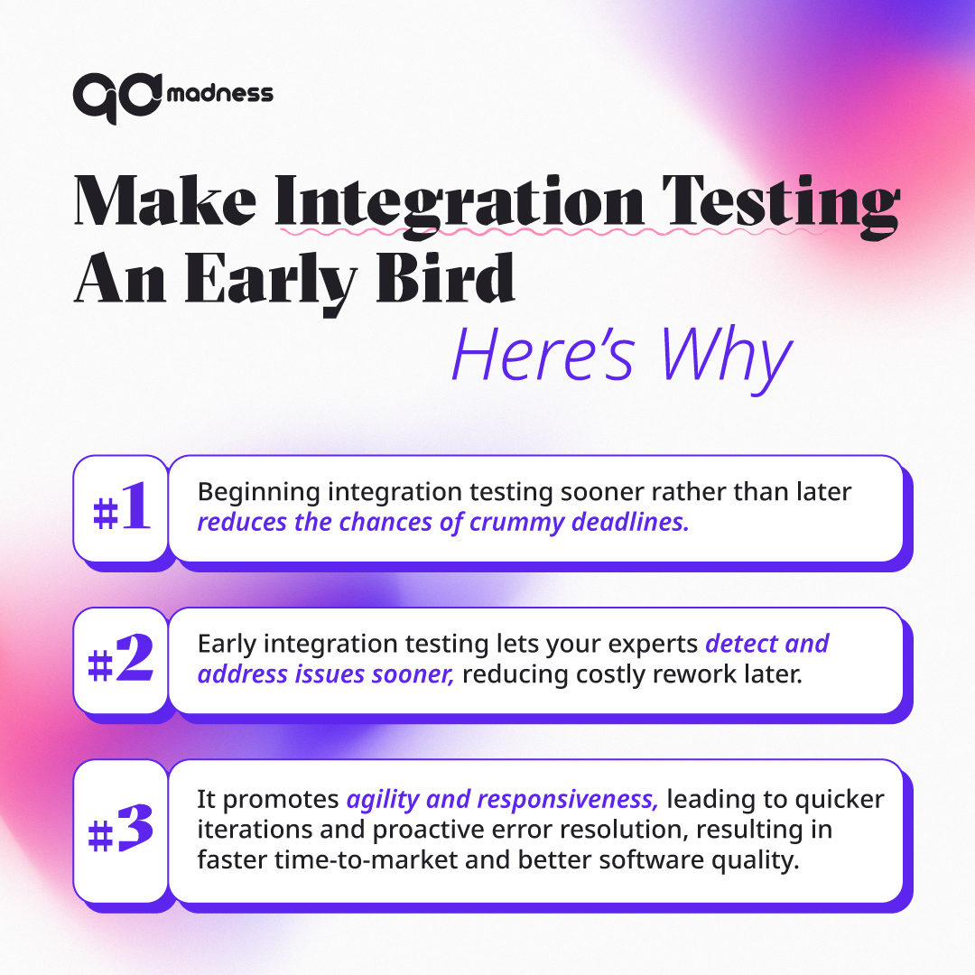 QAMadness's tweet image. Always room for improvement - whether new strategies or staple practices like #integrationtesting. 🦾
The new article shared 10 tricks for revamping the integration testing game. Apply them to highlight your product's uniqueness.
📝 qamadness.com/best-practices…
#qamadness #qa