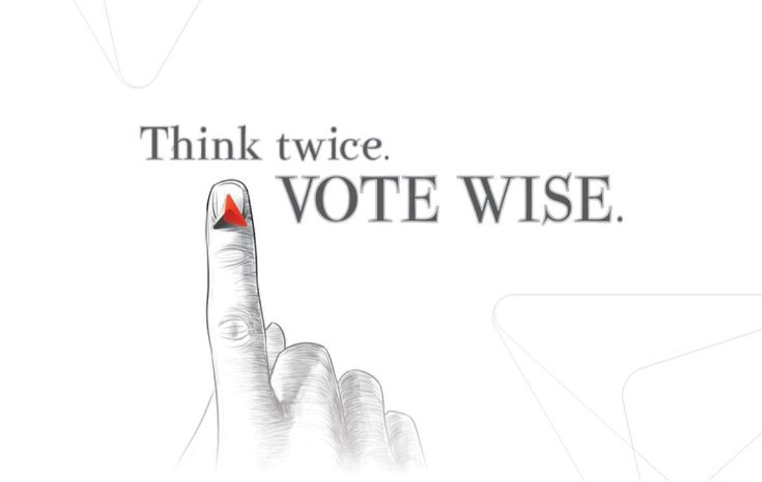 ' In today's world of democracy, elections are like a war and if we don't fight with our weapon vote,📦🗞️our feature will be in wrong hands, think before cast your valuable vote ✊
#betterandharapradesh
#betterfuture
#2024ap