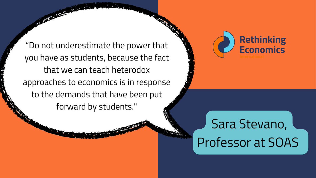 Rethinking Economics (@rethinkecon) on Twitter photo 💬 🌟 Important words from <a href="/SaraStevano/">Sara Stevano</a>
At the book launch of "Feminist Political Economy - A Global Perspective" in Berlin last Friday, the co-author and SOAS Professor spoke about the importance of students making their voices heard 🗣️ 👏
@pluralecon 💬 🌟 Important words from <a href="/SaraStevano/">Sara Stevano</a>
At the book launch of "Feminist Political Economy - A Global Perspective" in Berlin last Friday, the co-author and SOAS Professor spoke about the importance of students making their voices heard 🗣️ 👏
@pluralecon