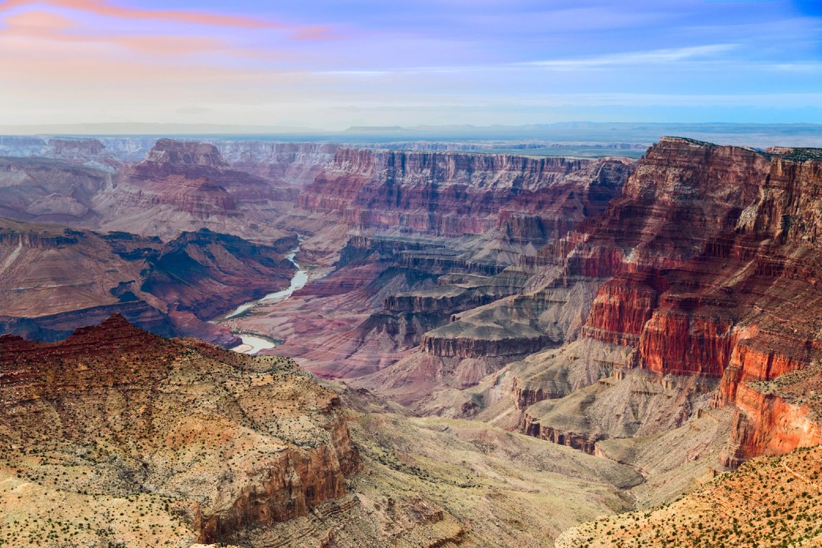 #FunFact – Arizona is the only state in the United States where the US Postal Service still uses mules to deliver mail! The mules are loaded up with mail and supplies to hike nine miles down the Grand Canyon to the indigenous Havasupai people.