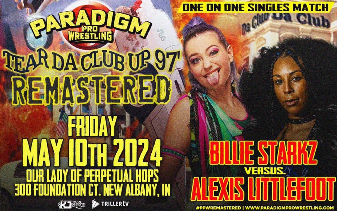 It’s Friday. You ain’t got no job… come see me wrestle the ROH Women’s Television Champion 😉