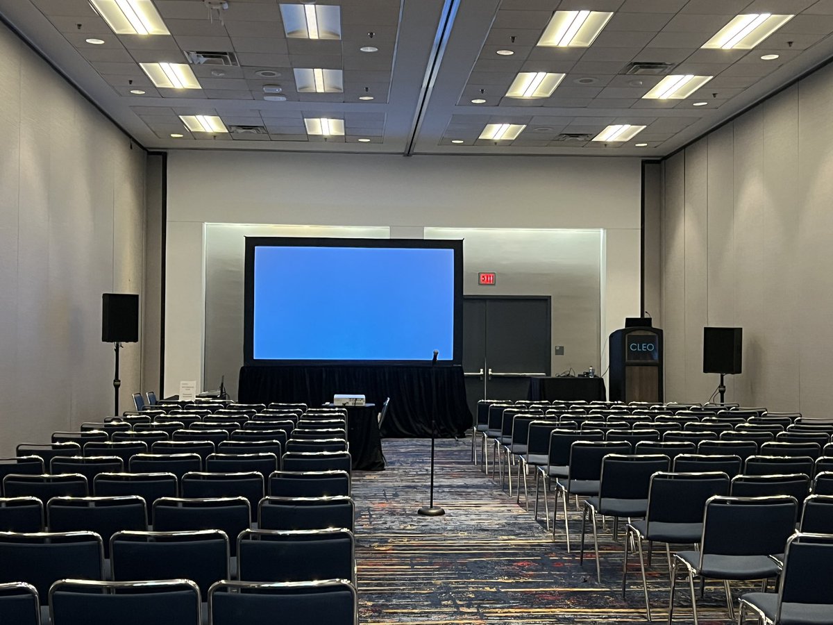 es_rebollar's tweet photo. Ready for today! 
Nice conference #CLEO2024 at Charlotte https://t.co/WrjsSFHtLv
