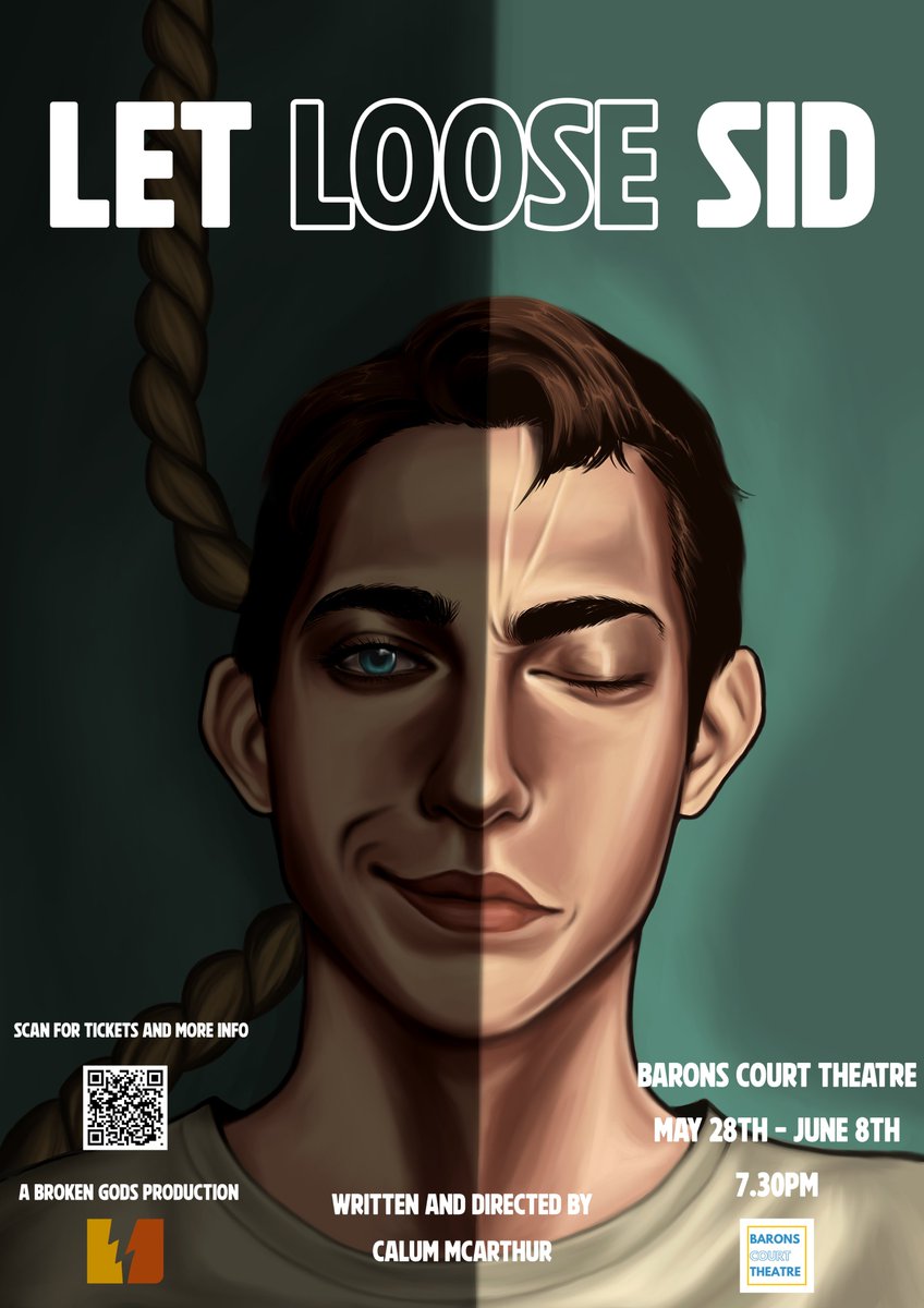 LET LOOSE SID opens @BaronsCourt_W14 28 May - 8 June Sid has experienced loneliness, grief, trauma, and homelessness then Sid finds their mother's old dream journal and discovers that lucid dreaming is much more than a quirky anomaly of the night. Book baronscourttheatre.com/letloosesid