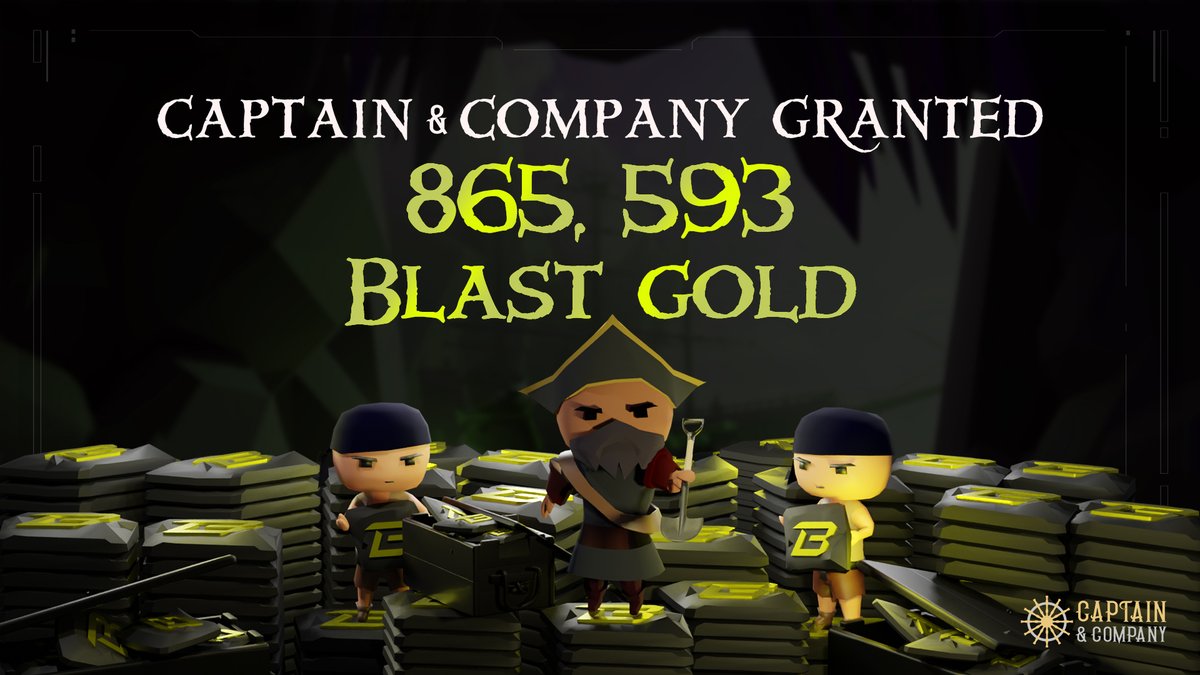 🏴‍☠️ Loot, ho! The pirates have been granted a tidy sum! 865,593 Blast Gold up for grabs! 💰 🧈 We be not merely playin' games; we be plunderin' gold!