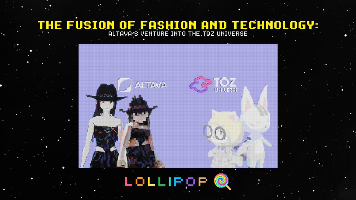 👗ALTAVA &Play TOZ are joining forces to redefine digital fashion in the #TOZUniverse! This partnership aims to blend chic digital couture with engaging user experiences in the #Web3Metaverse, & have them explore a world where style meets virtual innovation.💫