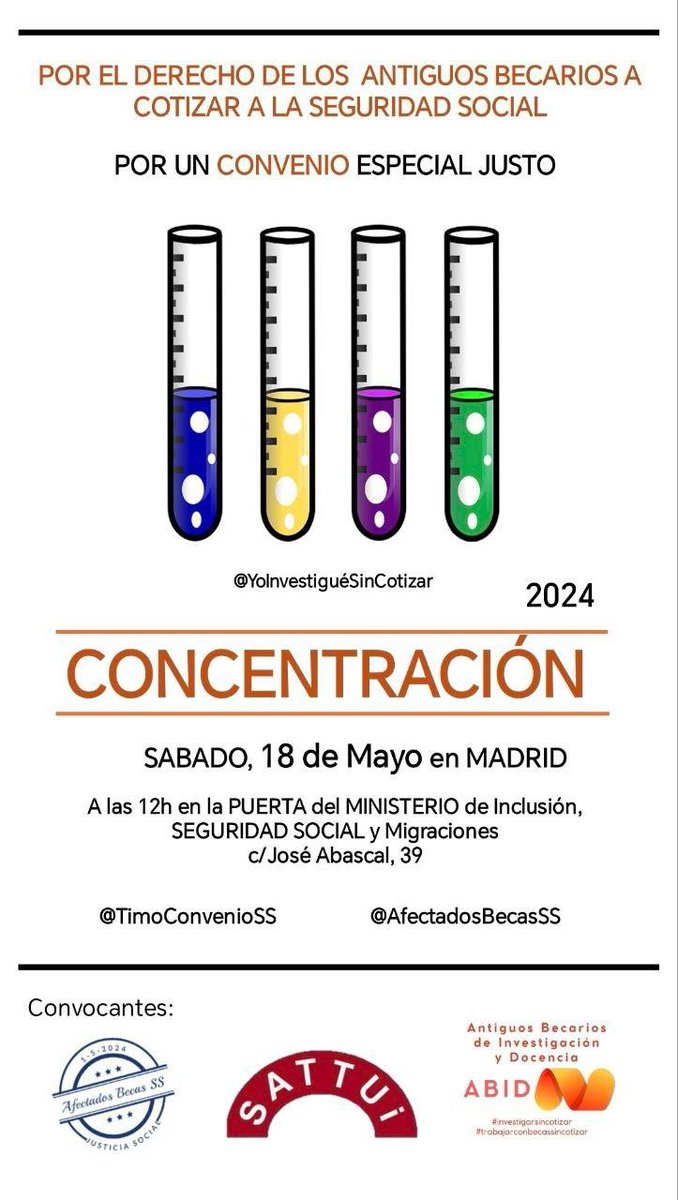 CALO27985079's tweet photo. ¡IMPORTANTE PARA DAR A CONOCER NUESTRA PROBLEMÁTICA!
#YoInvestiguéSinCotizar
#TimoConvenioS
@AfectadosBSS https://t.co/Rg0BJcSkM2