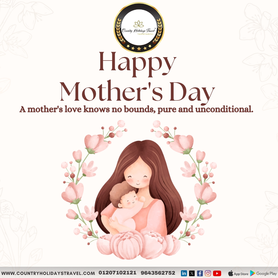 A mother's love knows no bounds, pure and unconditional.
visit us now: countryholidaystravel.com
#mothersday #enjoy #motherslove #countryholidaystravel #celebratethemoment